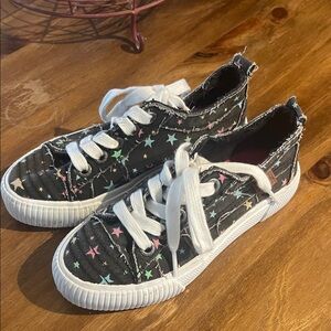 Girl's Star Pattern Blowfish Sneakers